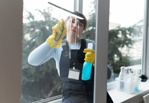 Nettoyage de vitres intérieures et extérieures à Gournay
